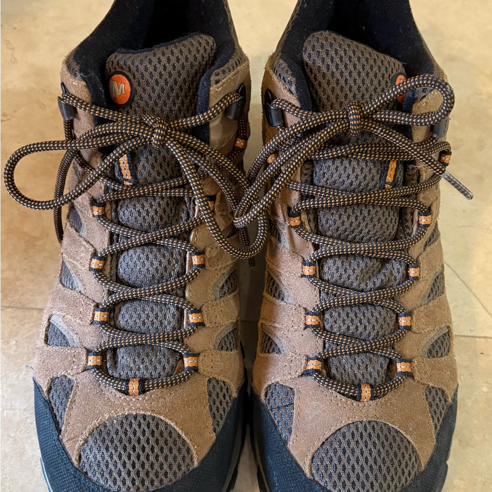 Merrell Brown and Gray Hiking Shoes